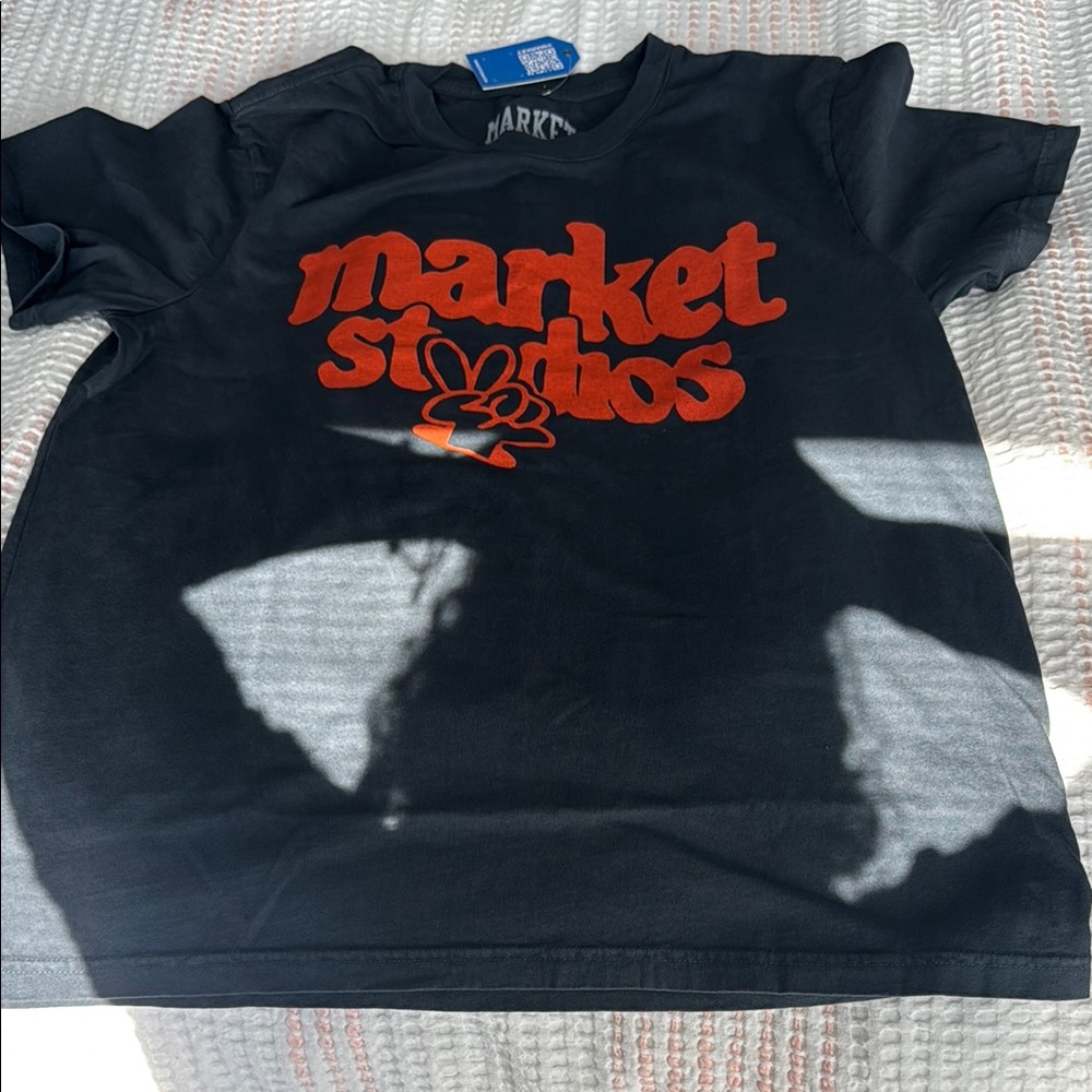 Black and Red MENS OR WOMENS T-Shirt